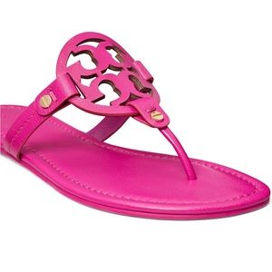Pink Tory Burch Miller Sandals